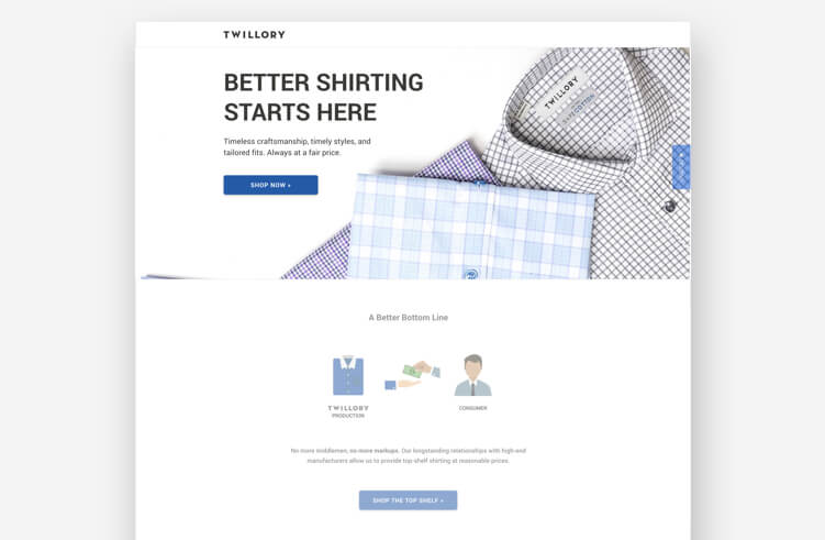 High-Converting Landing Page: Twillory