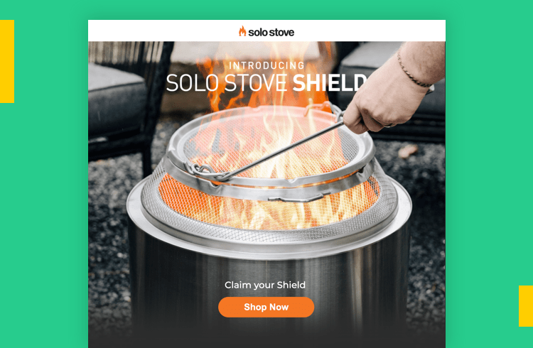 Sales Landing Page Examples - Solo Stove